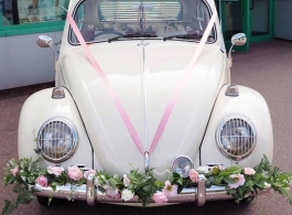 Classic VW Beetle for weddings in Worthing